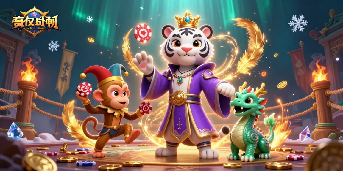 Experience the excitement of quyetchientienthuong with a vibrant casino action scene featuring characters and dynamic elements.