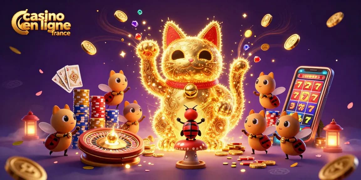 Jouez sur un casino en ligne en France avec des éléments captivants de chance et de jeux.