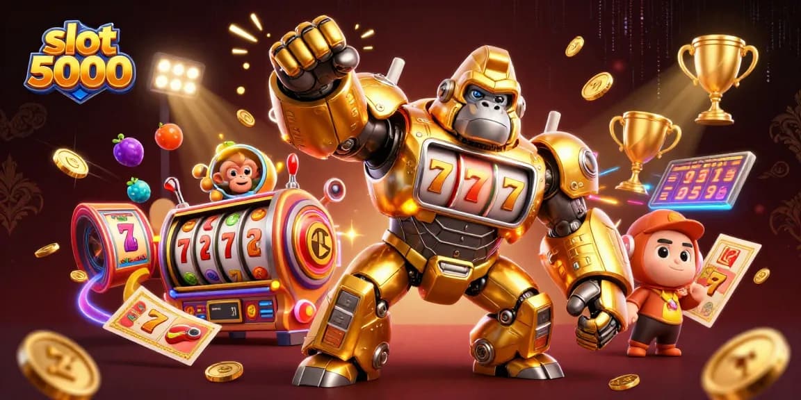 Menangkan permainan slot 5000 dengan memanfaatkan strategi dan keberuntungan dalam ilustrasi 3D menarik.