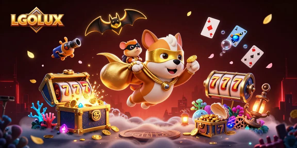 Win big at LGOLUX with exciting jackpots from packed slot games featuring our superhero dog!