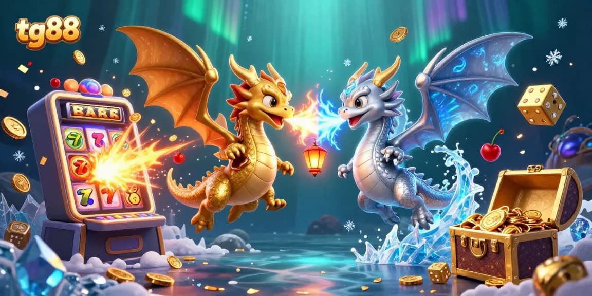Experience thrilling gameplay at tg88 with captivating casino elements and dynamic dragons.