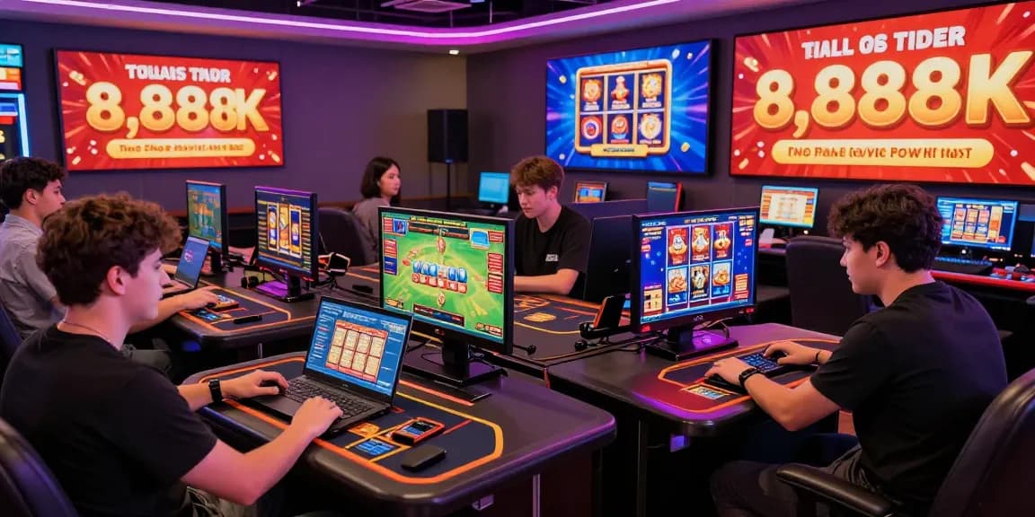 Online casino players enjoying XX88 gaming experience with vibrant rewards and promotions