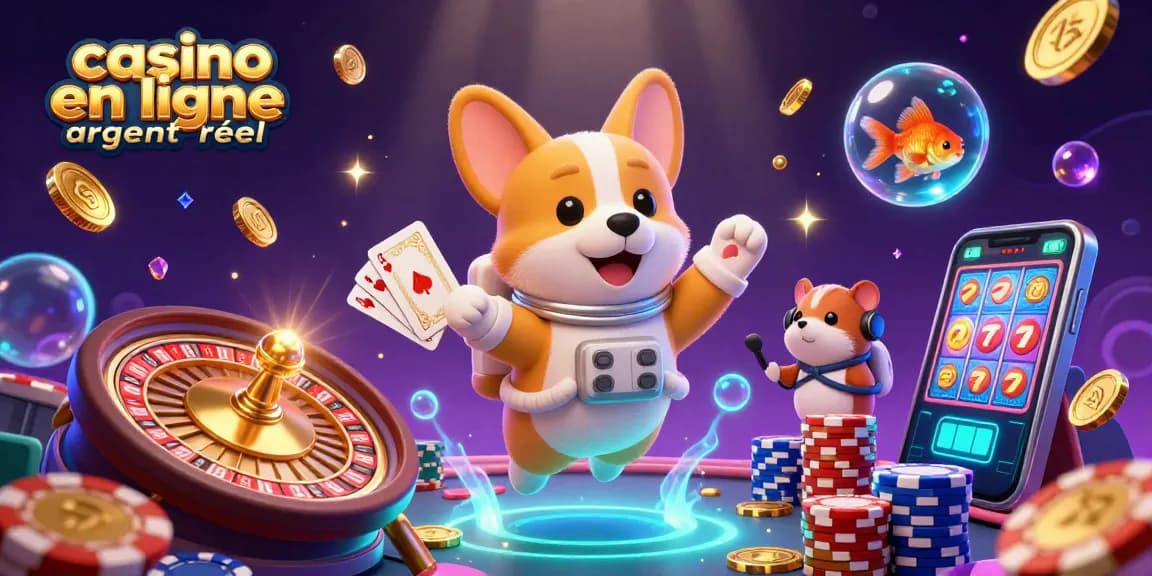 Profitez des jeux au casino en ligne argent réel avec des gains en pièces d'or et une expérience unique.