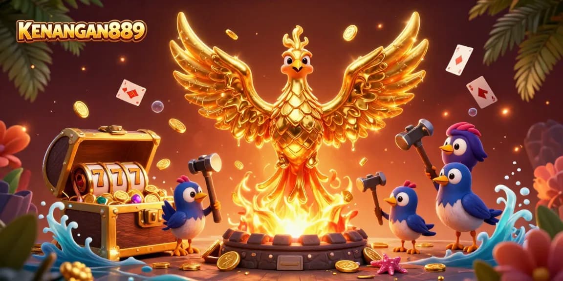 Play slots at KENANGAN889 to win big with golden jackpots and exciting gameplay.