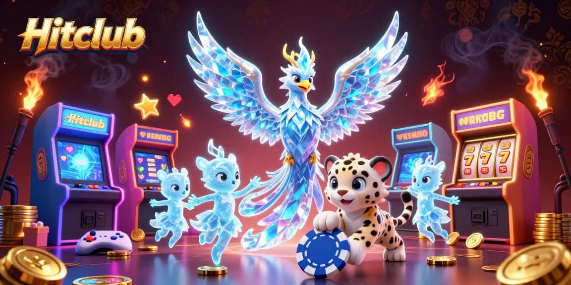 Hitclub's ice phoenix brings excitement as players engage in vibrant 3D casino games