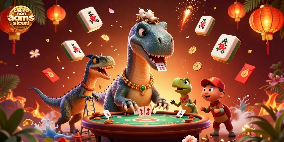 Gioca nei migliori casino non aams sicuri, esplorando avventure con il brontosauro e il raptor.