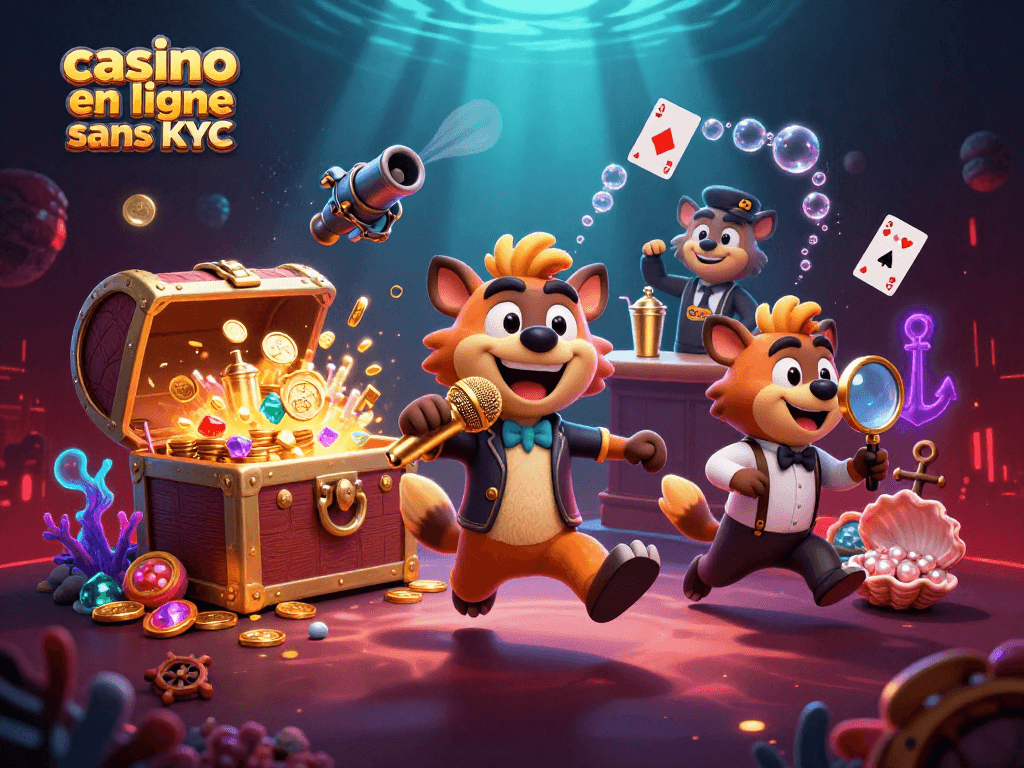 Jouez dans un "casino en ligne sans KYC" avec une expérience amusante et sécurisée.