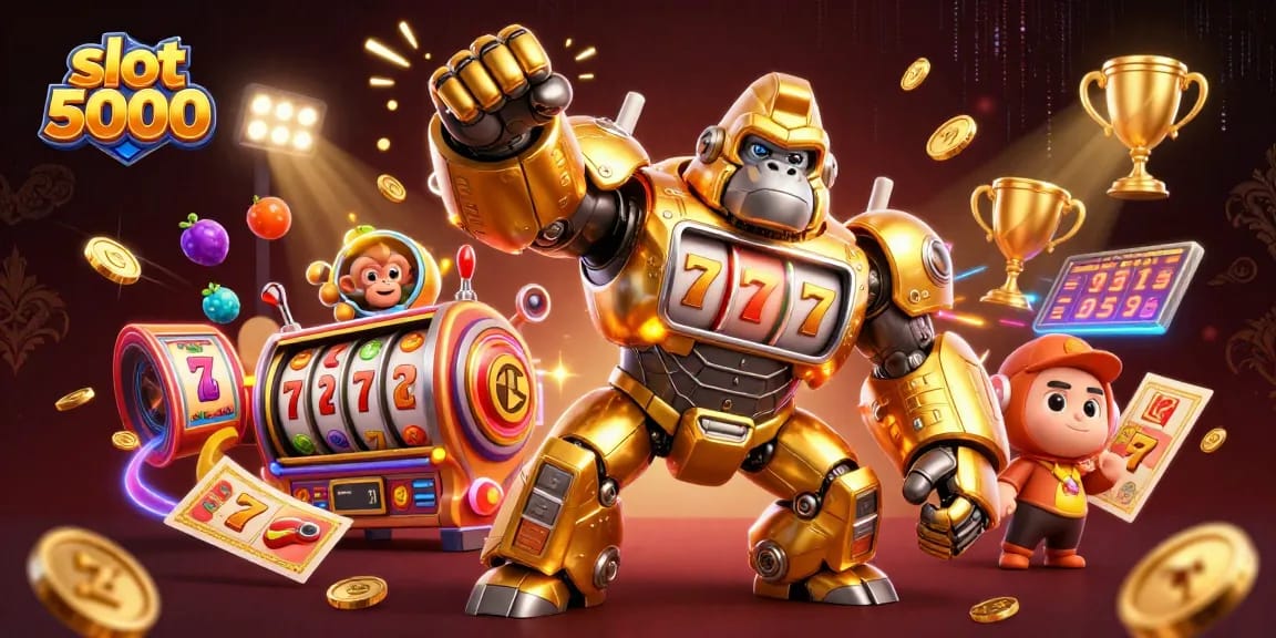 Menangkan permainan slot 5000 dengan memanfaatkan strategi dan keberuntungan dalam ilustrasi 3D menarik.