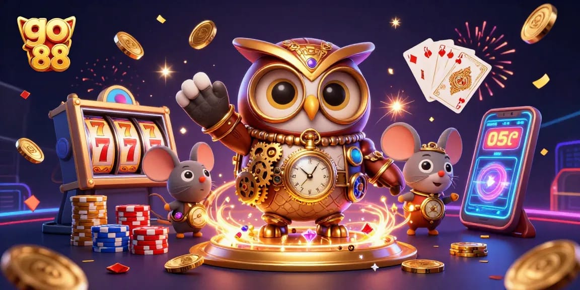 Experience thrilling gameplay at go 88 with vibrant 3D casino elements and enchanting characters.