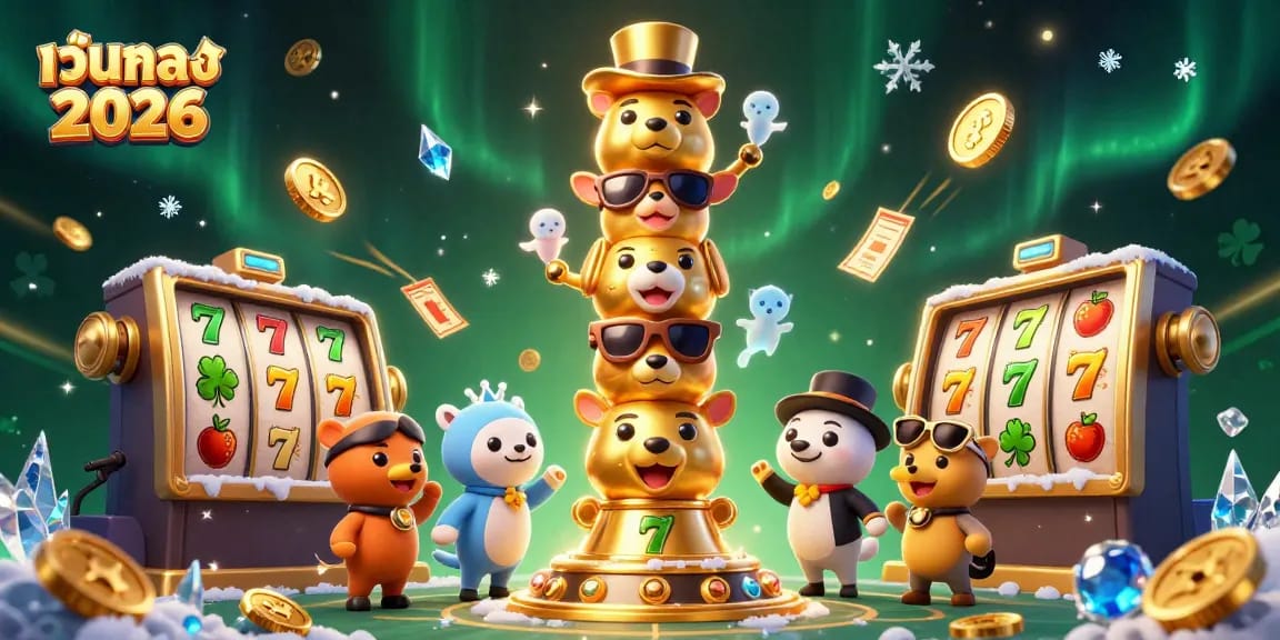 เล่นเกมสล็อต เว็บตรง2026 พร้อมโบนัสและรางวัลมากมายในบรรยากาศคาสิโนสุดตื่นเต้น