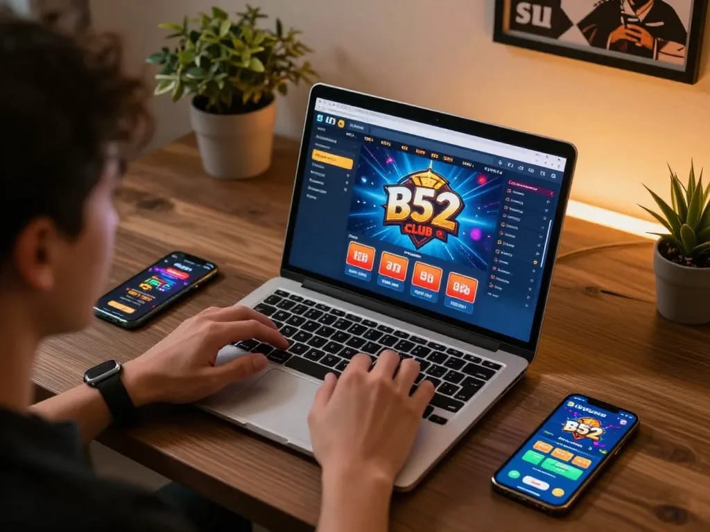 B52 club online gaming session showcasing betting excitement and strategic engagement.