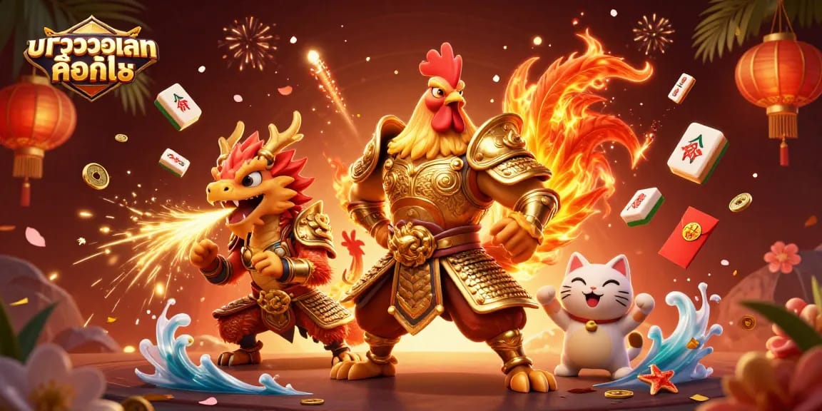 Engage with บาคาร่าวอเลท คืออะไร in a vibrant 3D gaming scene featuring dynamic characters and elements.