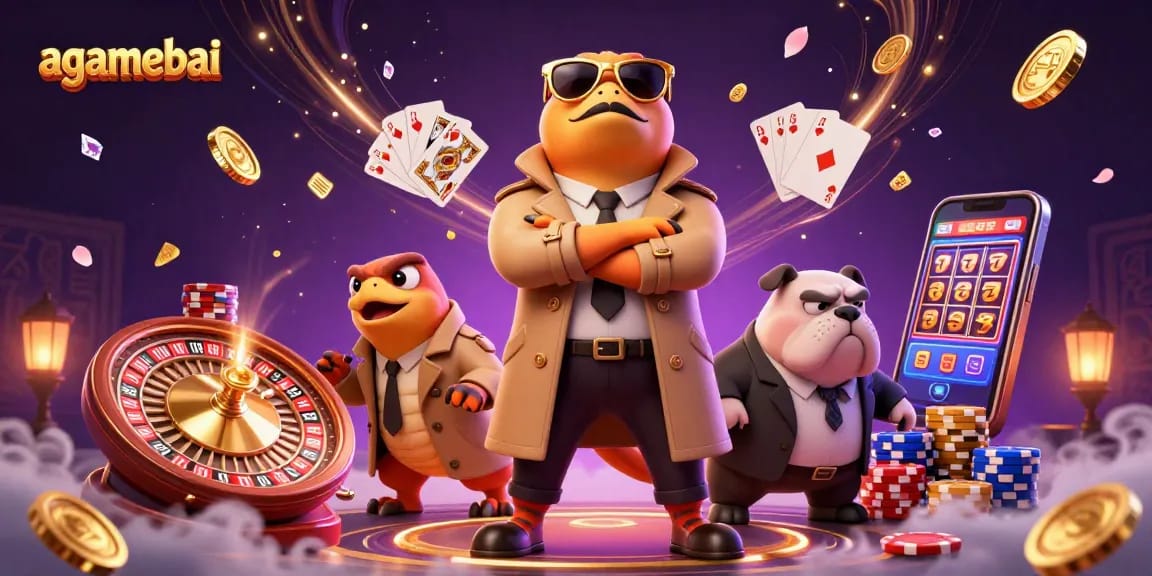 Join the fun at agamebai as raptors hilariously attempt casino entry amidst gold coins and gems!
