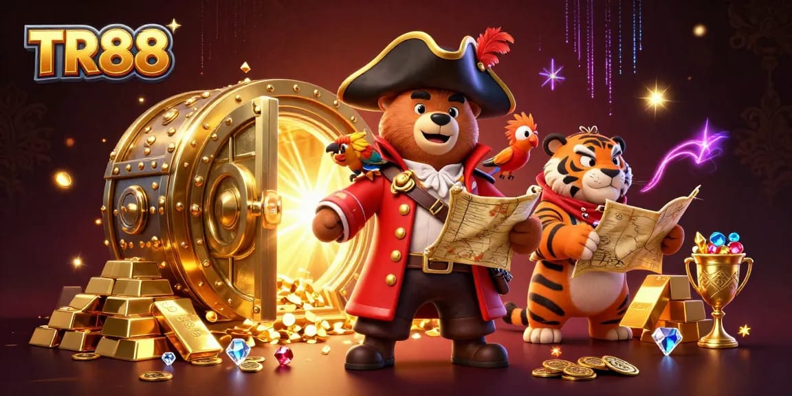 Win big at TR88 with a thrilling environment showcasing a treasure hunt theme filled with adventure!