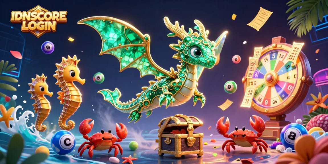Engage with IDNSCORE LOGIN for an interactive gaming experience with vibrant elements and exciting rewards.