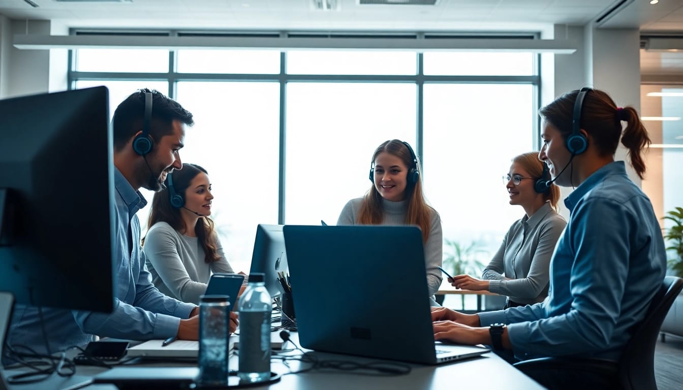Delivering it support for small business london through a focused IT team in a bright office