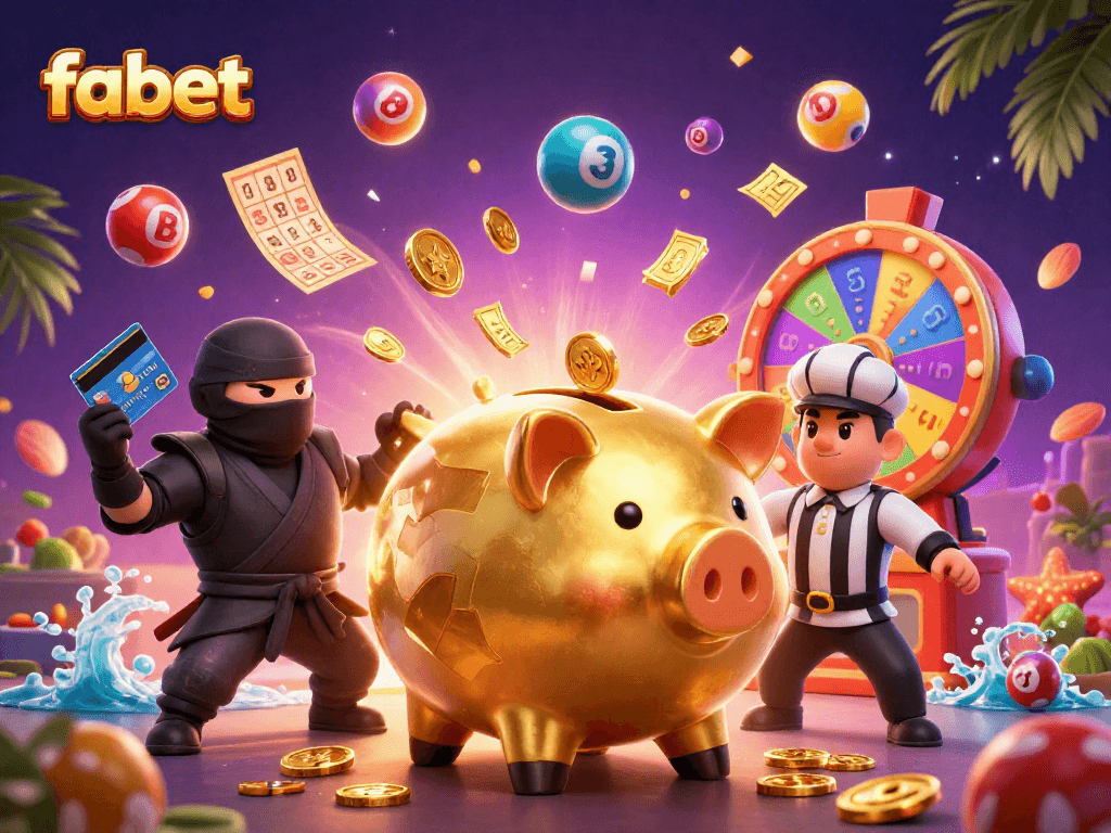 Experience fabet's dynamic world of gaming with a thrilling scene filled with action-packed characters.
