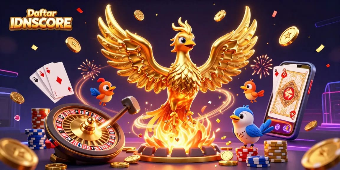 Experience the thrill of winning with Daftar IDNSCORE on an exciting online gaming platform.