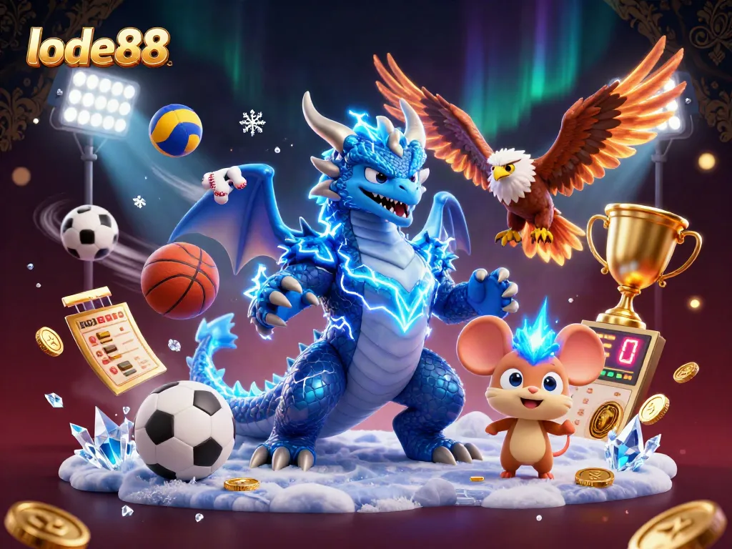 Engage in thrilling gaming on lode88 with vibrant 3D characters and exhilarating sports dynamics.