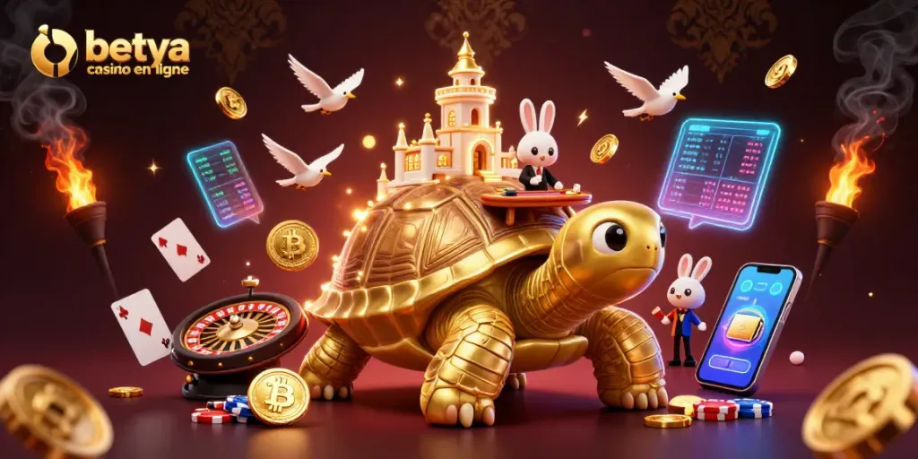 Engage in the vibrant betya roulette casino en ligne theme with interactive characters and casino elements.