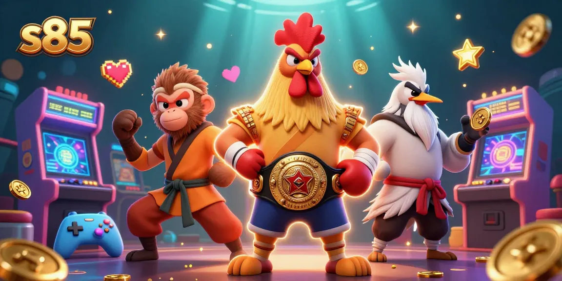 Engage in thrilling adventures on s85 with dynamic characters in a vibrant casino scene.