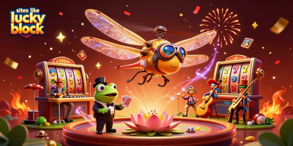 Experience thrilling wins at sites like Lucky Block with vibrant casino action and dynamic gaming elements.