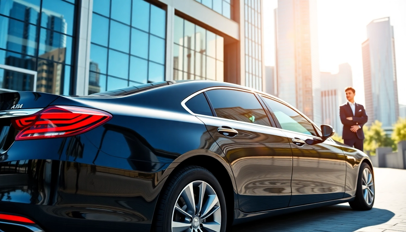 Experience luxury with executive car service Providence RI in a professional setting.