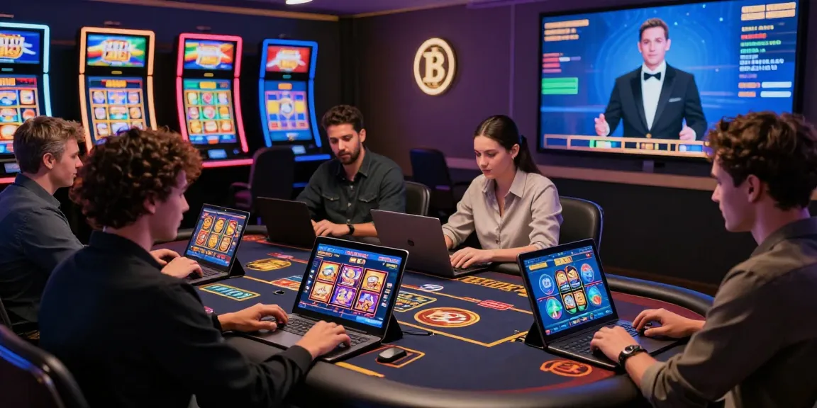 Engaging players at https://88m.locker/ enjoying live casino experiences with vibrant graphics.