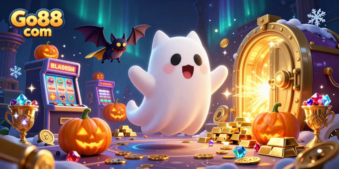 Experience thrilling gameplay at Go88 com with captivating 3D casino illustrations featuring exciting characters.
