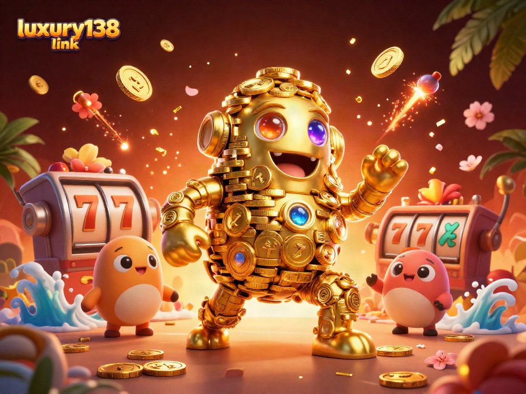 Menangkan dengan luxury138 link melalui mesin slot beruntung dan simbol emas yang indah.