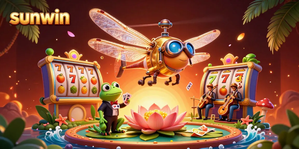 Engage with sunwin's vibrant casino games featuring dynamic 3D characters and elements.