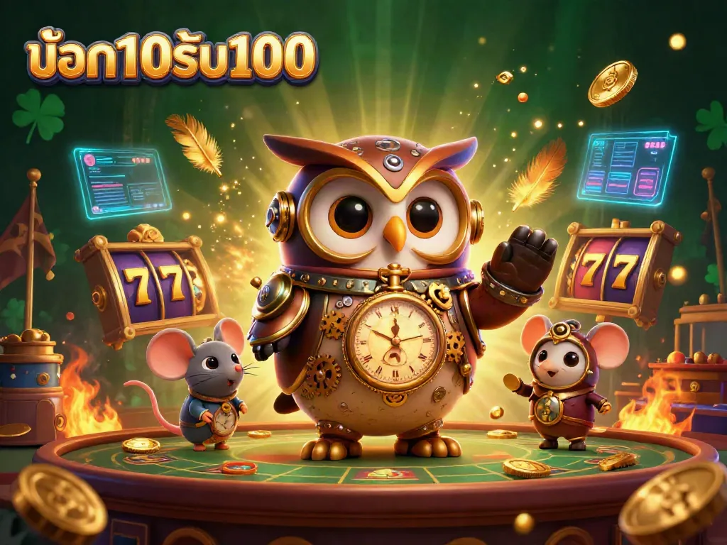 โปรโมชั่น ฝาก10รับ100 ช่วยให้คุณเล่นคาสิโนด้วยเงินเพียง 10 บาท