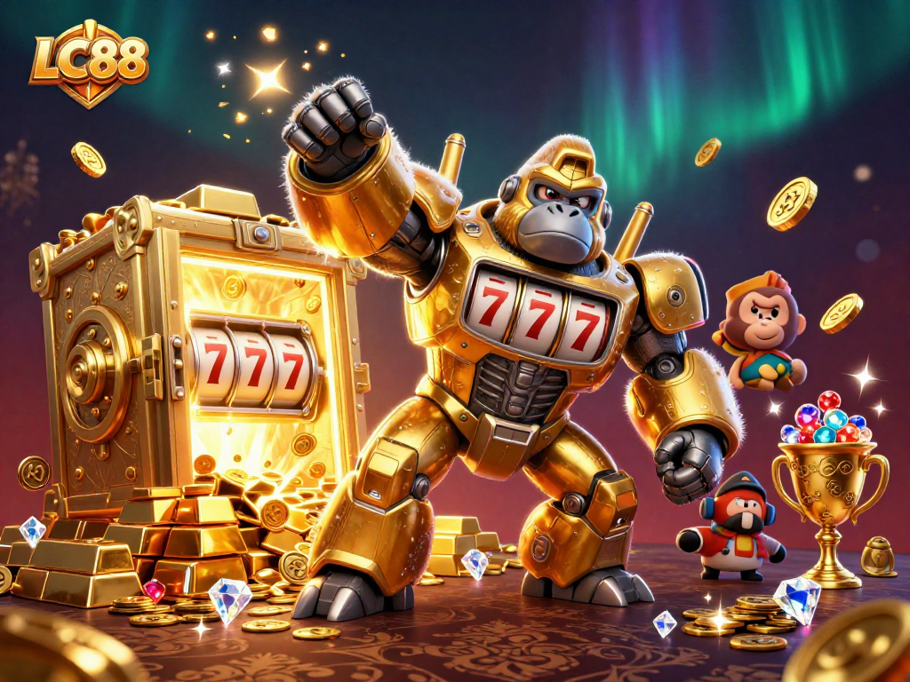 Experience the thrill of LC88 with epic gaming action and golden treasures bursting with excitement.