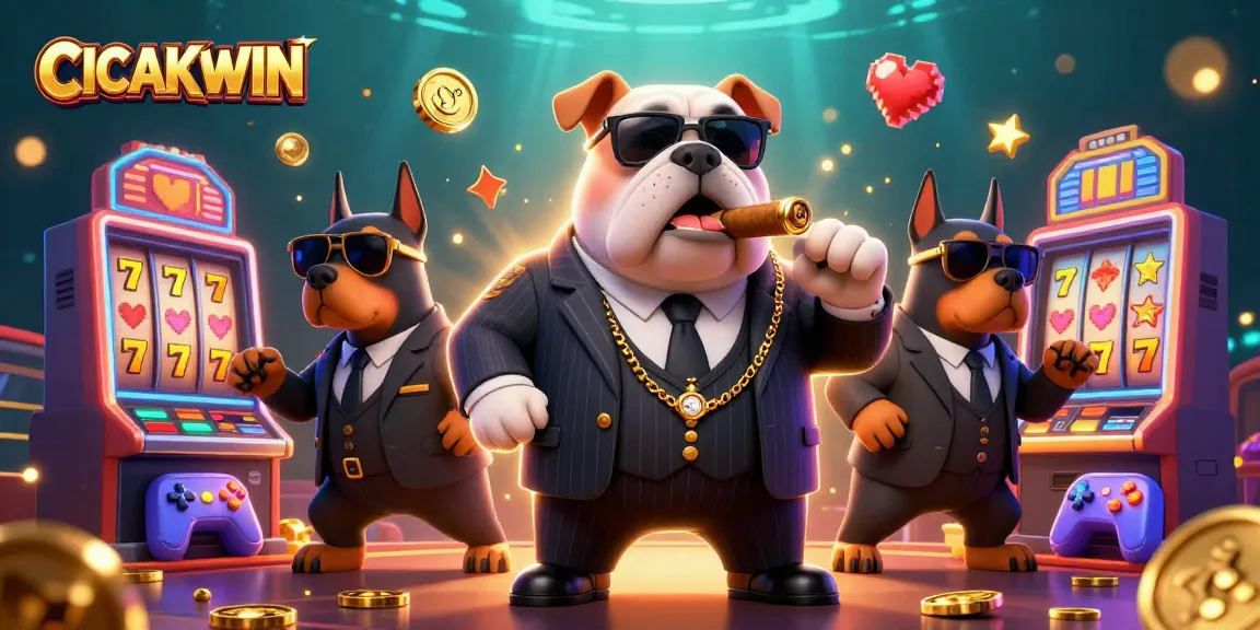 CICAKWIN's exciting slot machines, vibrant game elements, and fierce bodyguard characters enhance the gaming experience.