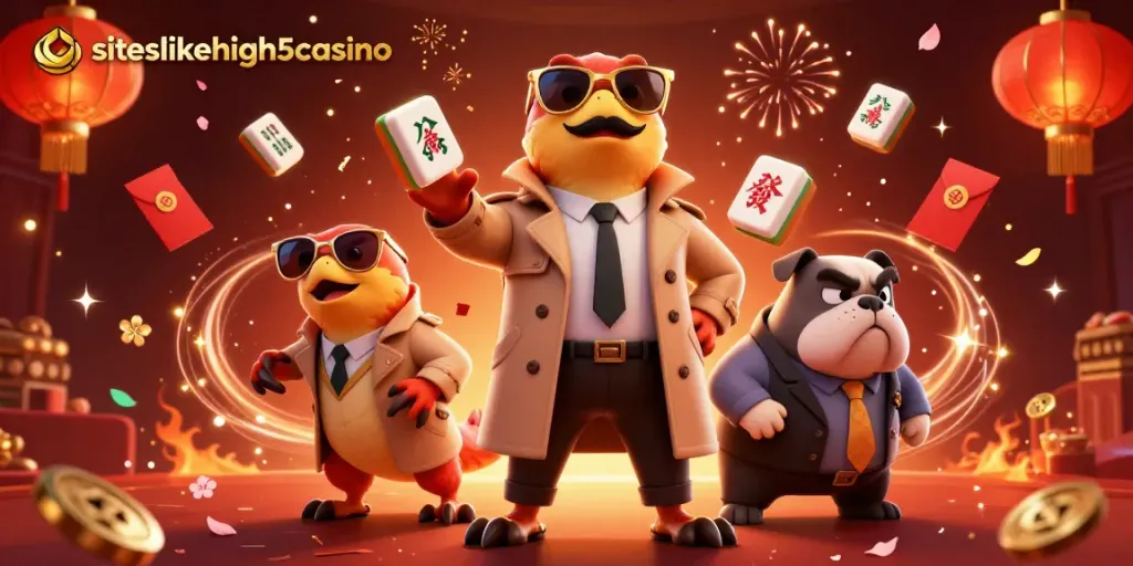Experience the excitement at siteslikehigh5casino with raptors in disguise attempting to enter a VIP casino lounge.
