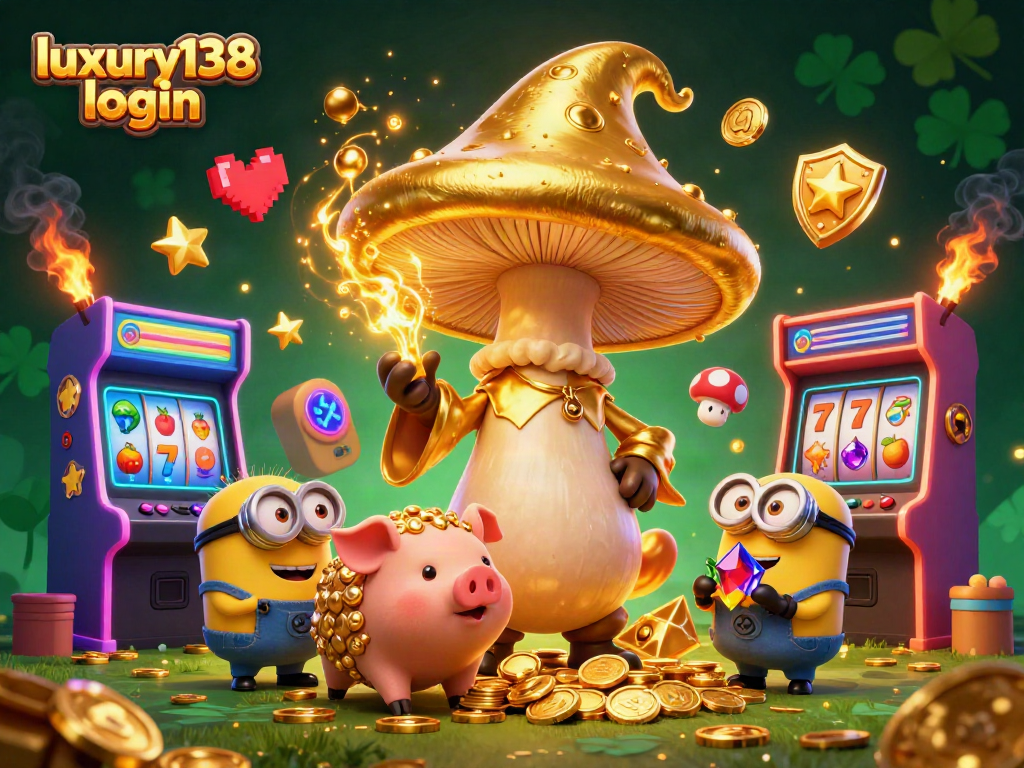 Masuk ke dunia petualangan dengan luxury138 login, menjelajahi slot berkilau dan karakter ajaib yang memikat.