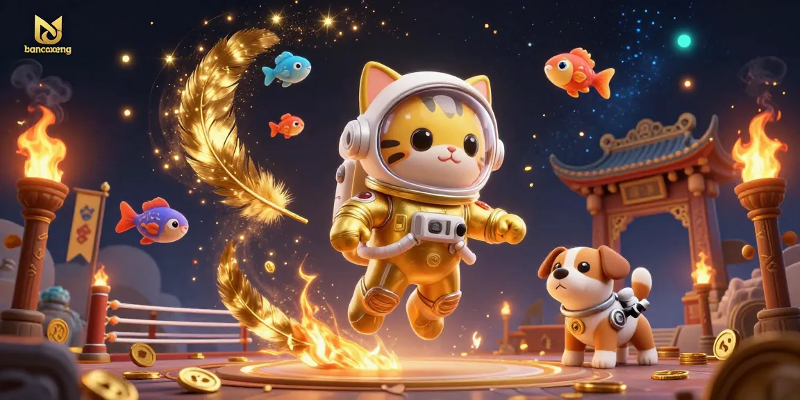 bancaxeng players engage in thrilling underwater hunting with vibrant fish and treasure-filled scenes.