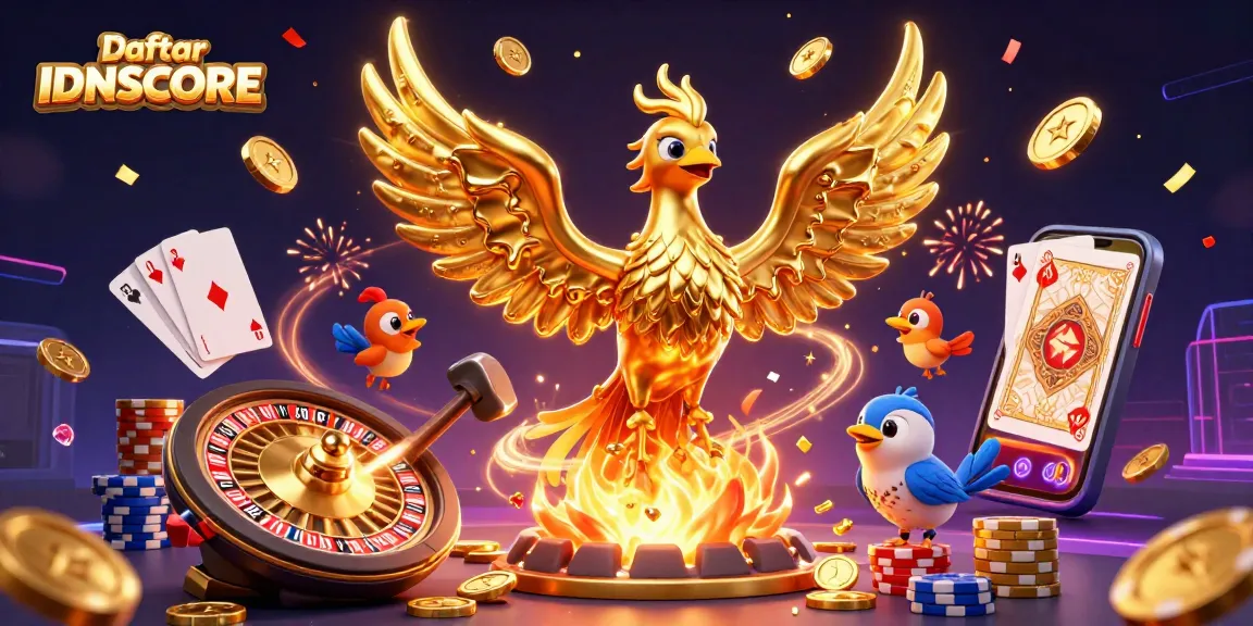 Experience the thrill of winning with Daftar IDNSCORE on an exciting online gaming platform.